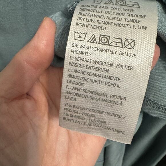 LOGO Lori Goldstein Size 3X Sleeveless Open Front Hooded Cardigan Jersey Knit - Picture 4 of 4